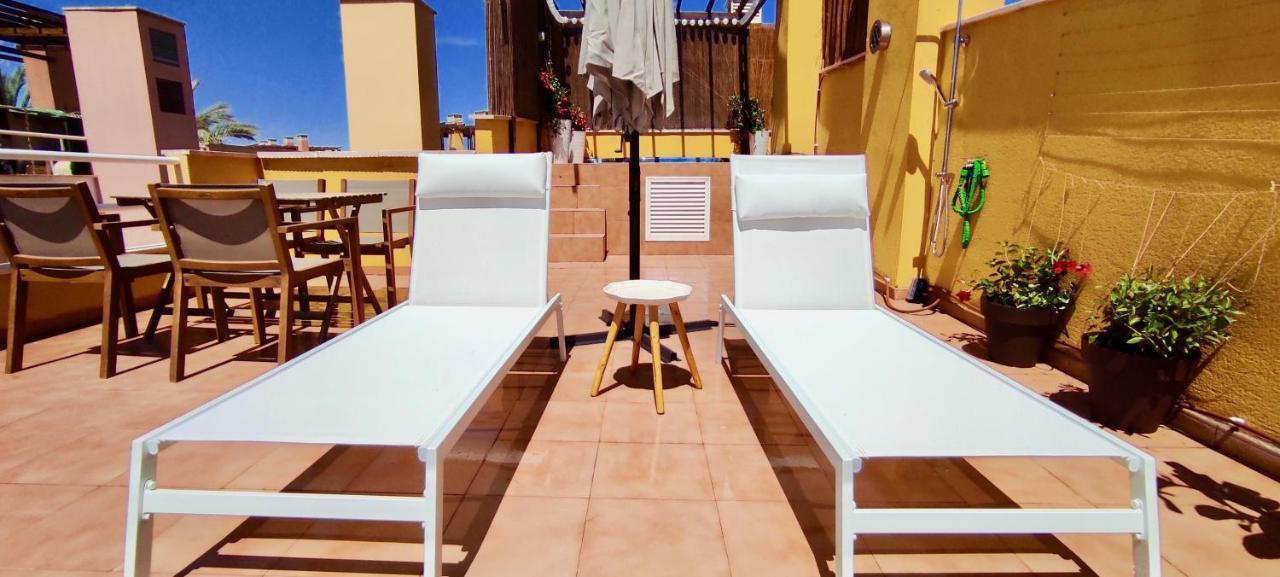 Agua Marinas - Tu Atico Con Jacuzzi Privado! Apartment Vera Bagian luar foto