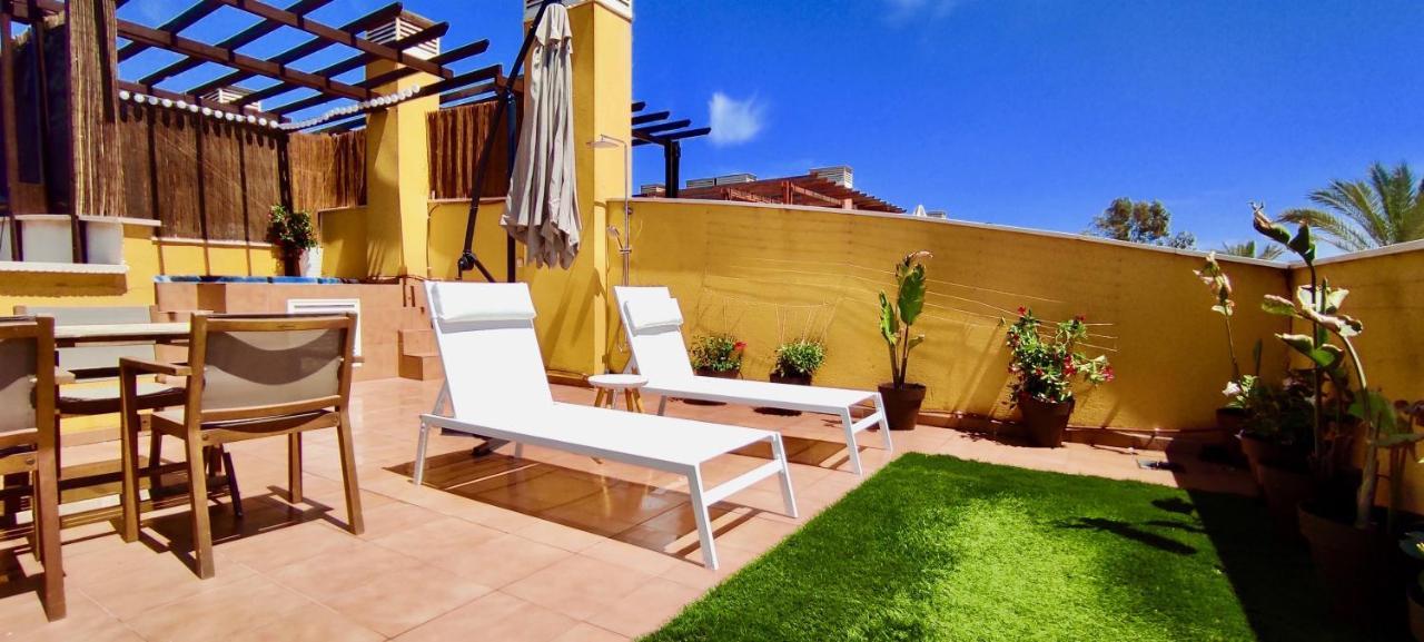 Agua Marinas - Tu Atico Con Jacuzzi Privado! Apartment Vera Bagian luar foto